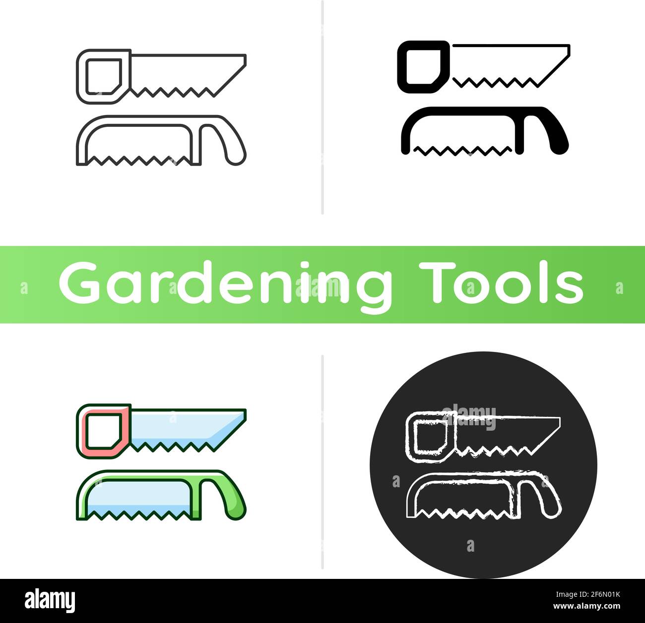 Saws Stock Vector Images - Alamy