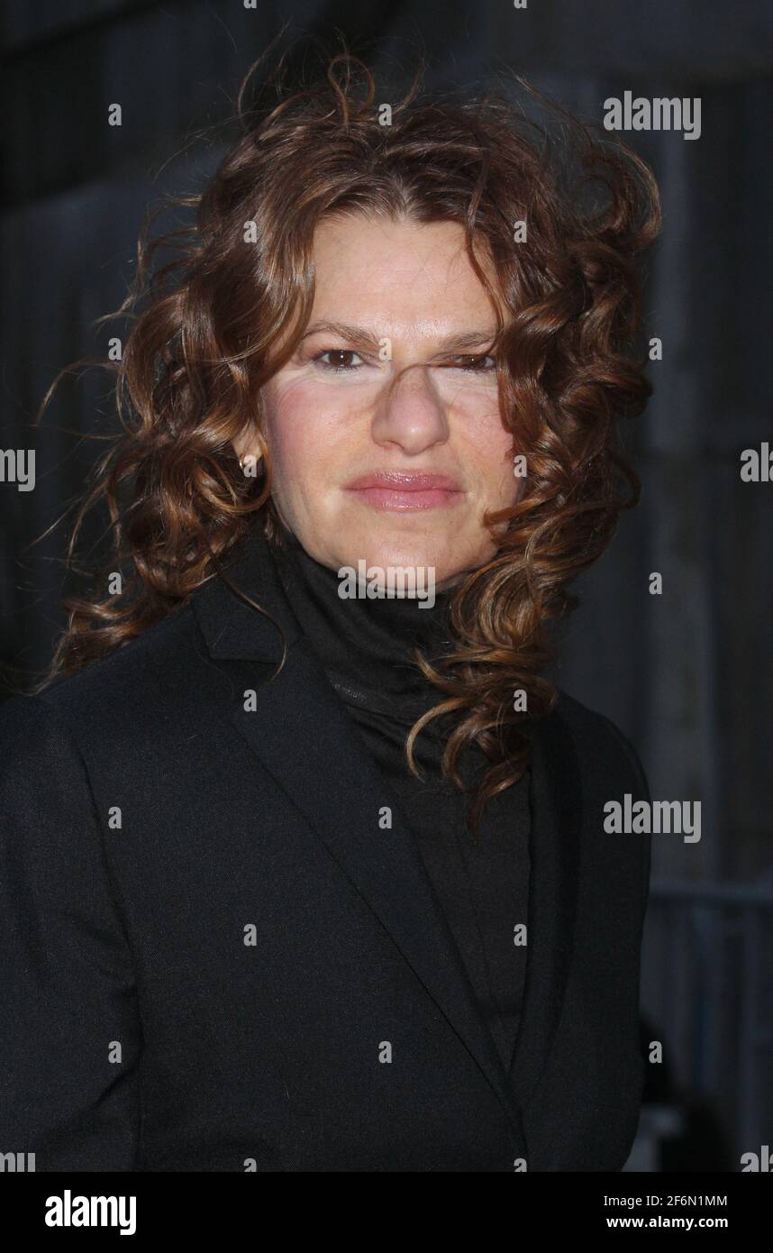 Sandra Bernhard arriving at the Vanity Fair party to celebrate the Tribeca Film Festival at the State Supreme Courthouse in New York City on April 23, 2014.  Photo Credit: Henry McGee/MediaPunch Stock Photo