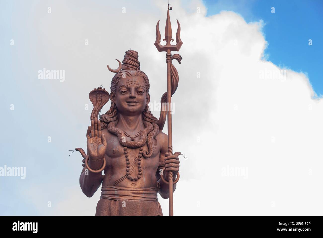 Statue of Lord Shiva Stock Photo Alamy