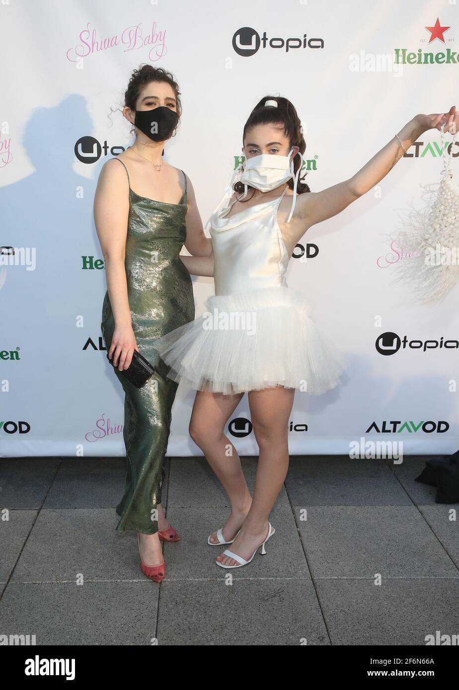 Los Angeles, CA. 1st Apr, 2021. Emma Seligman, Rachel Sennott, at the