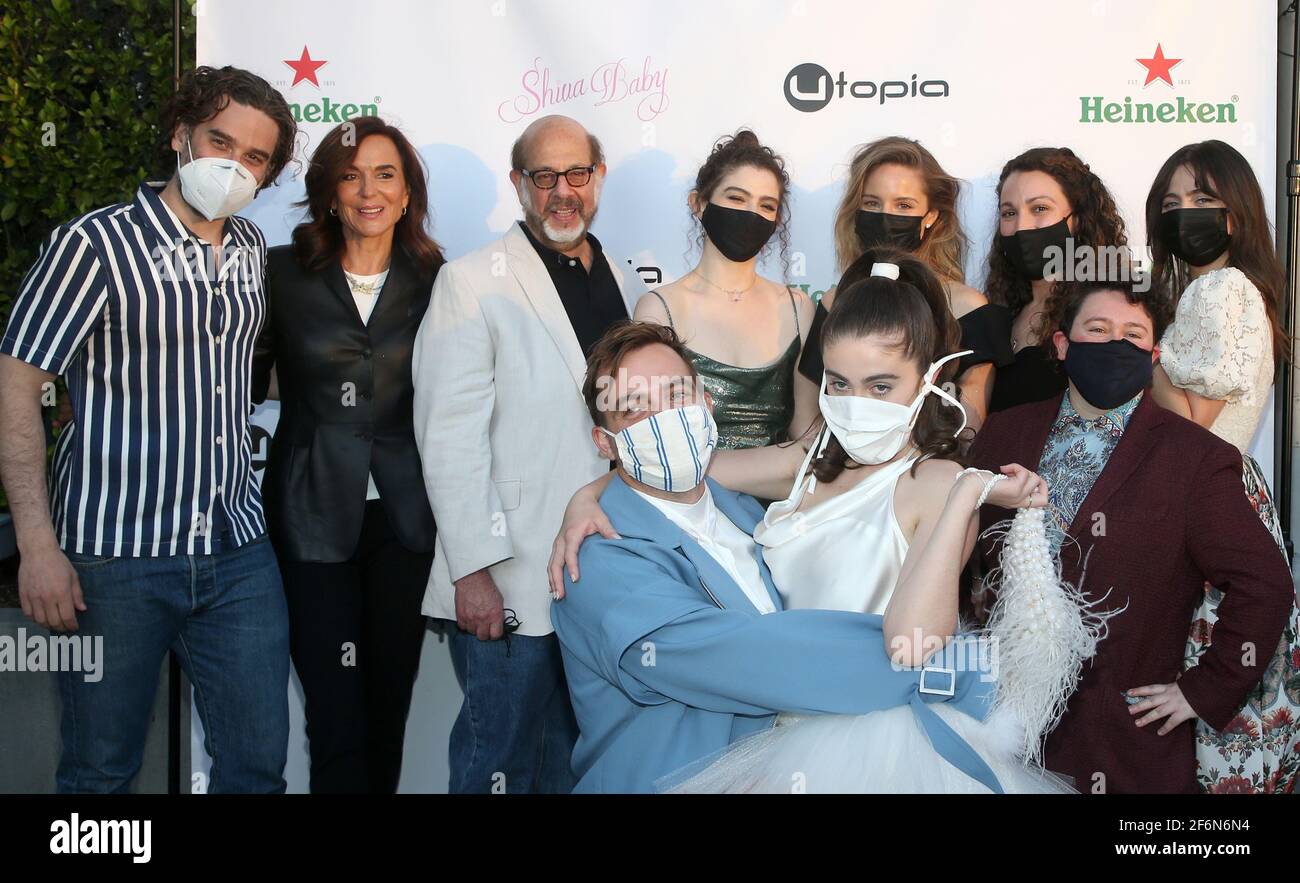 Los Angeles, CA. 1st Apr, 2021. Danny Deferrari, Polly Draper, Fred