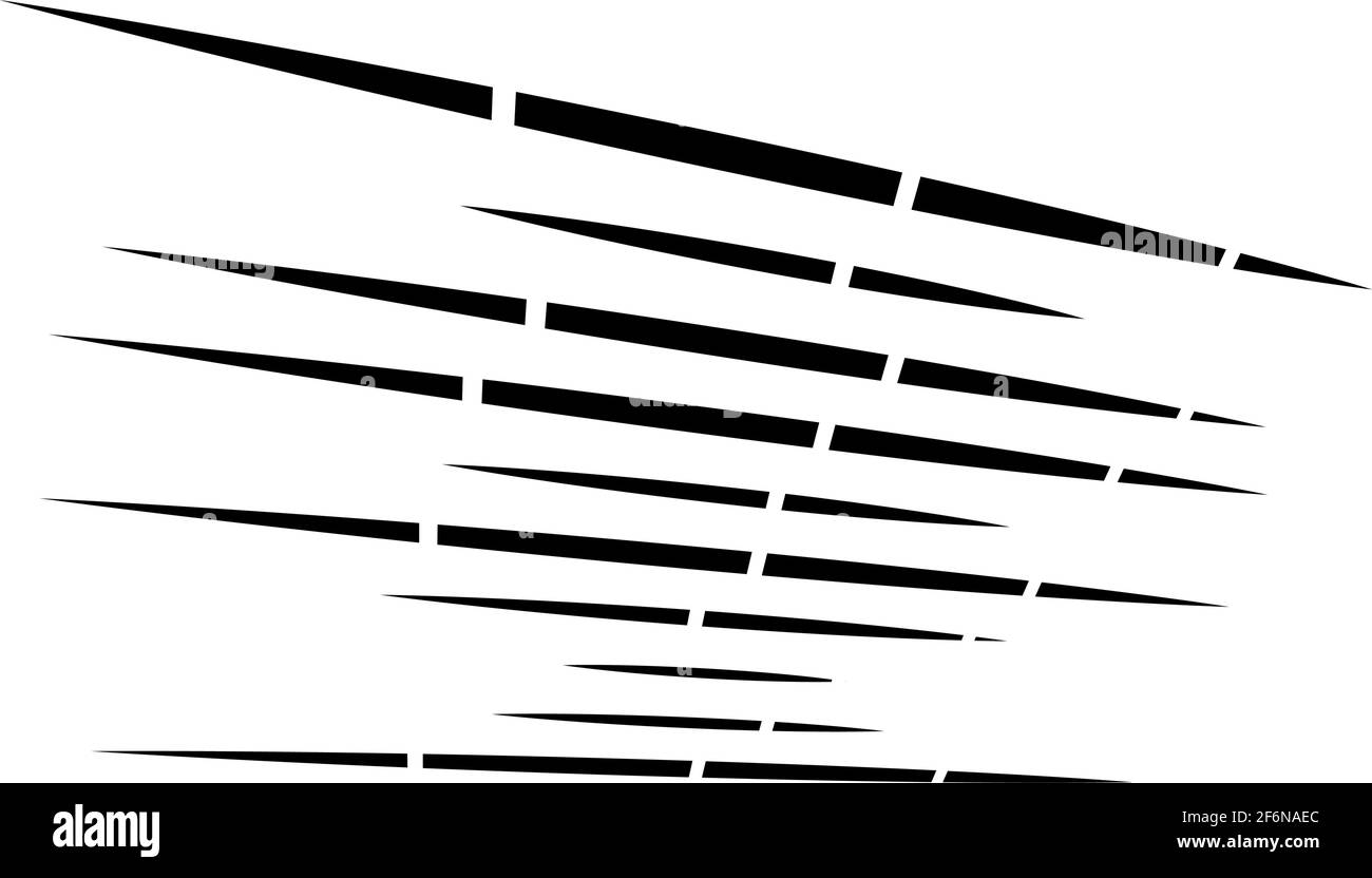 Dynamic dashed lines, stripes. 3D Lines in perspective with gaps ...