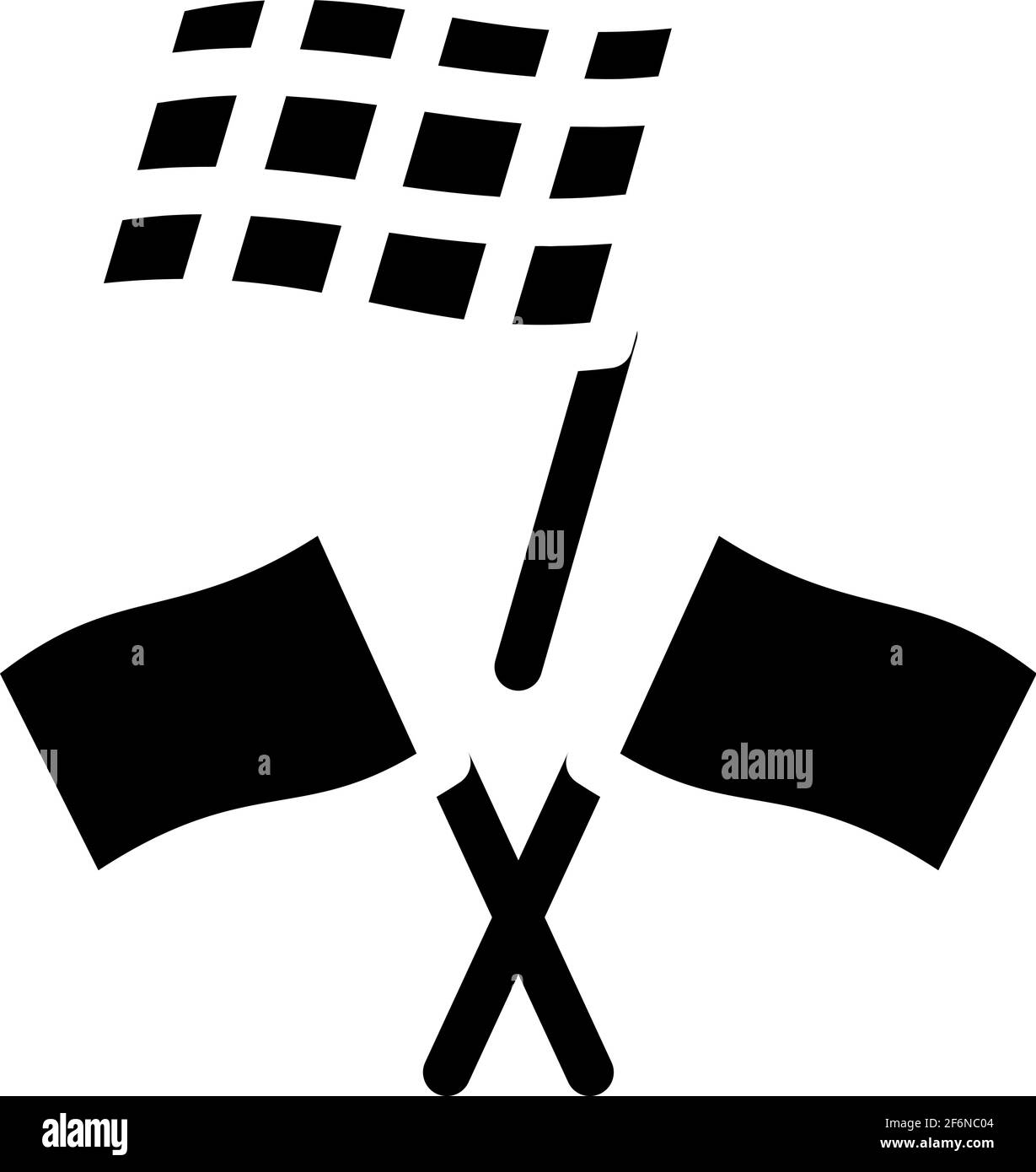 racing flags icon vector glyph illustration Stock Vector Image & Art ...
