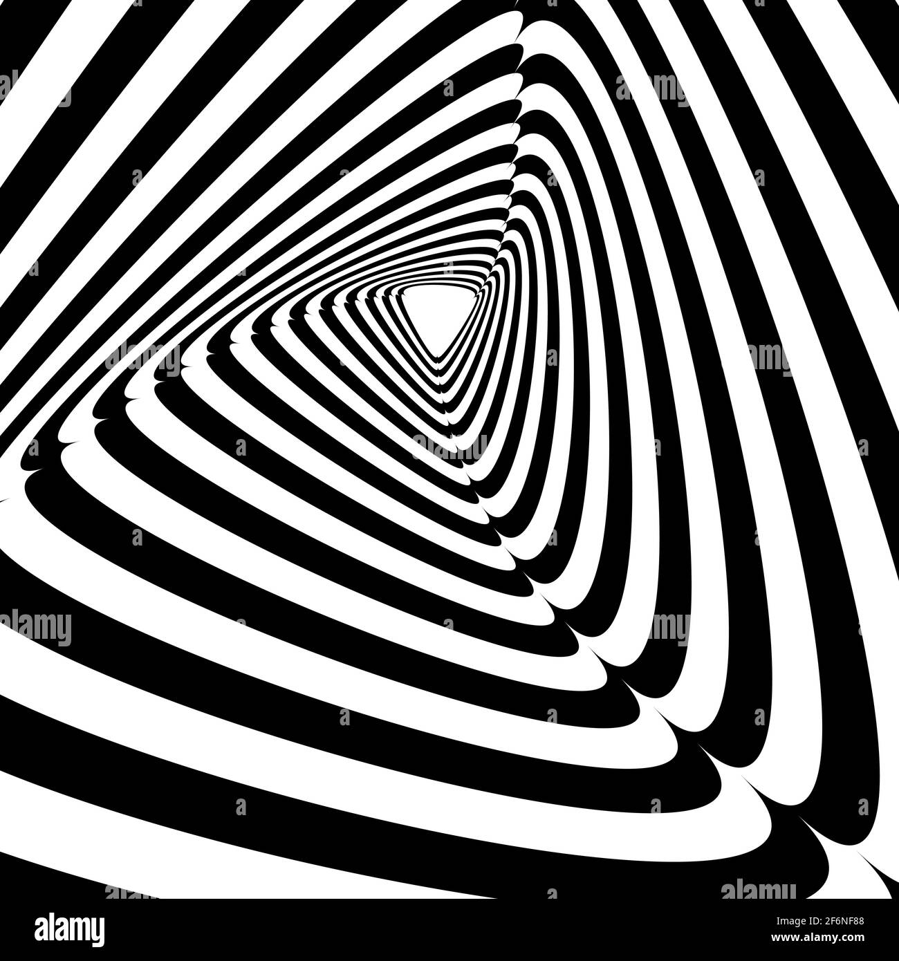 Op Art Spiral Swirl Stock Vector by ©raymondgibbs 105822412
