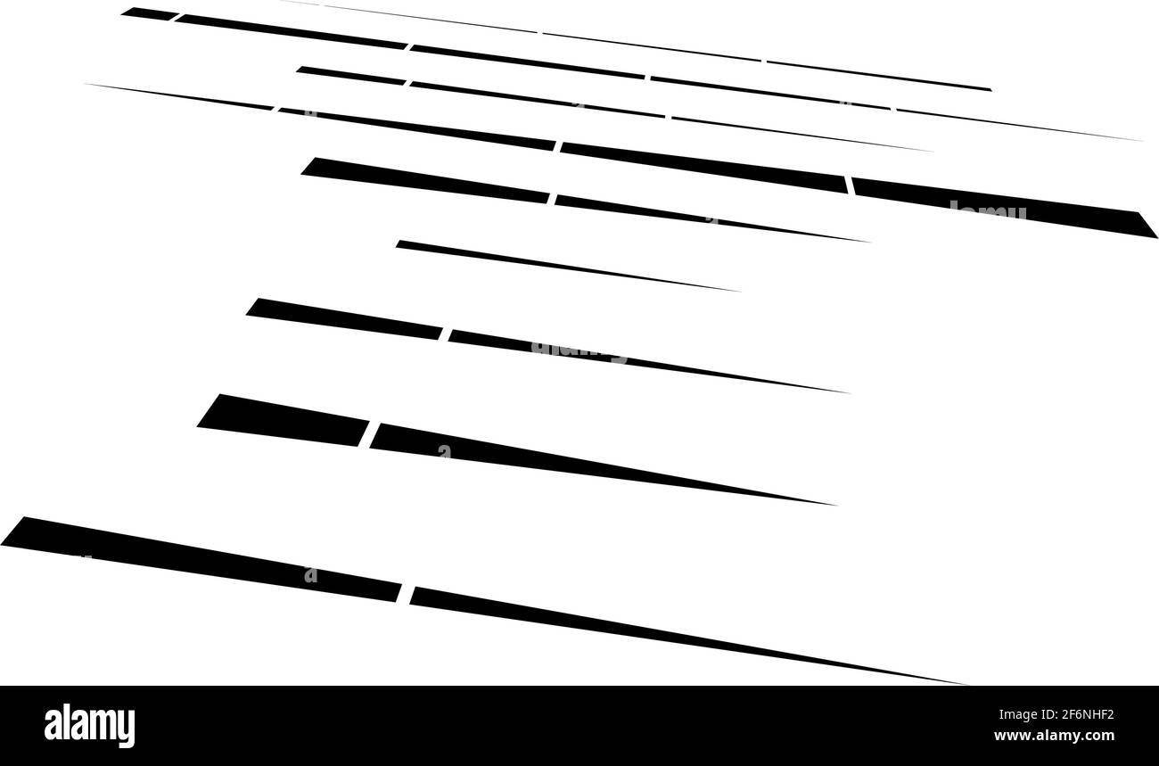 Dynamic dashed lines, stripes. 3D Lines in perspective with gaps ...