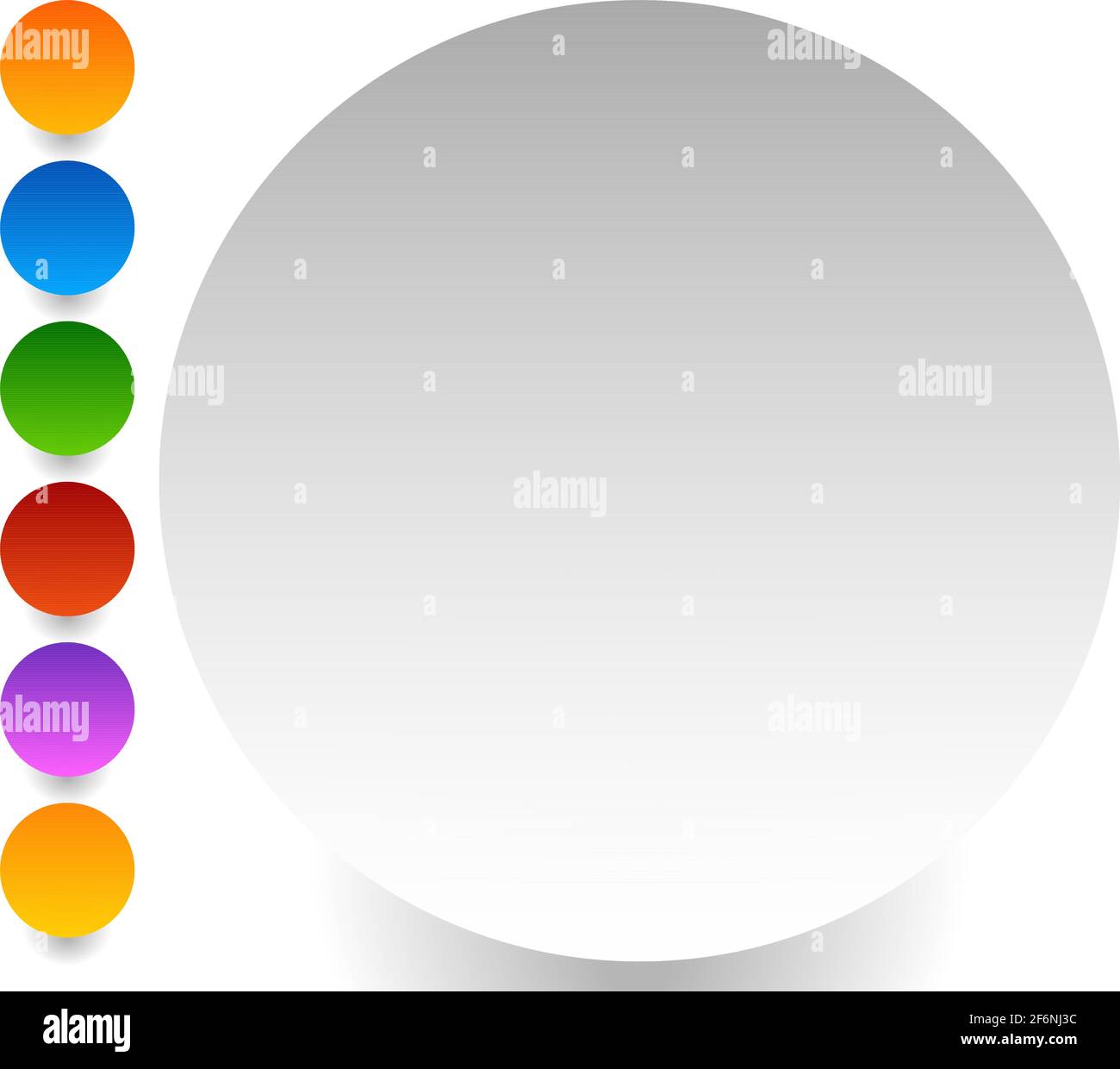 Button, badge, label and tag, banner empty, blank icon, backdrop ...