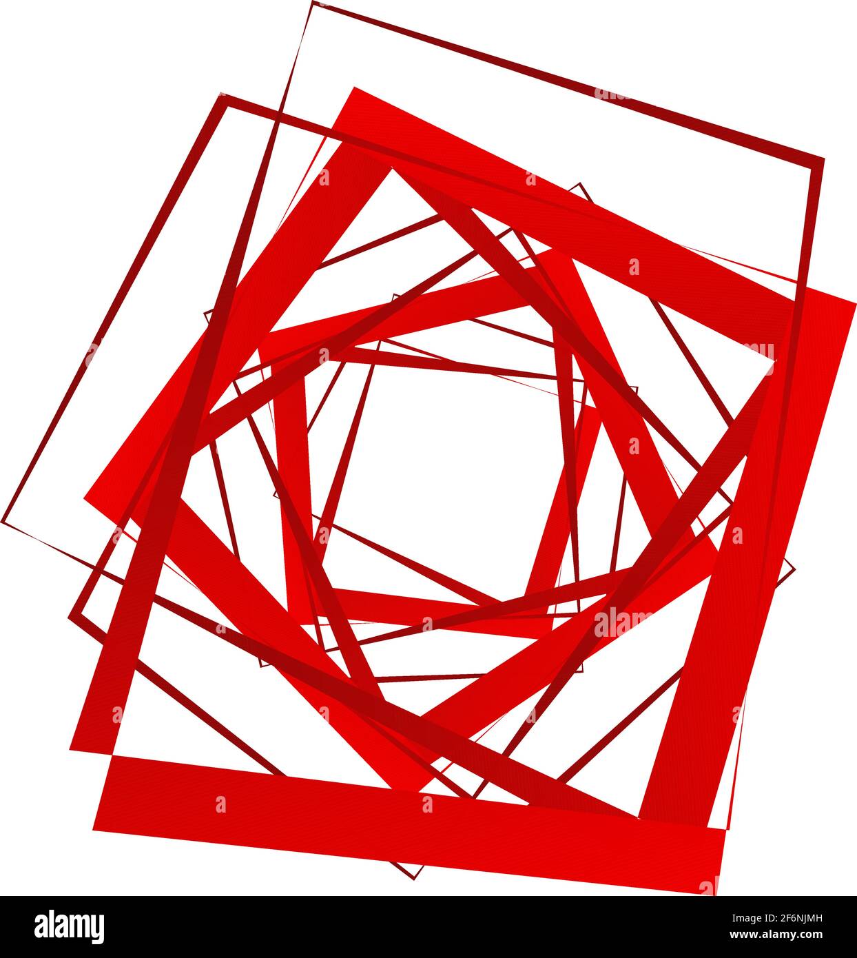 Abstract edgy, shattered design element. Angular, geometric abstract ...