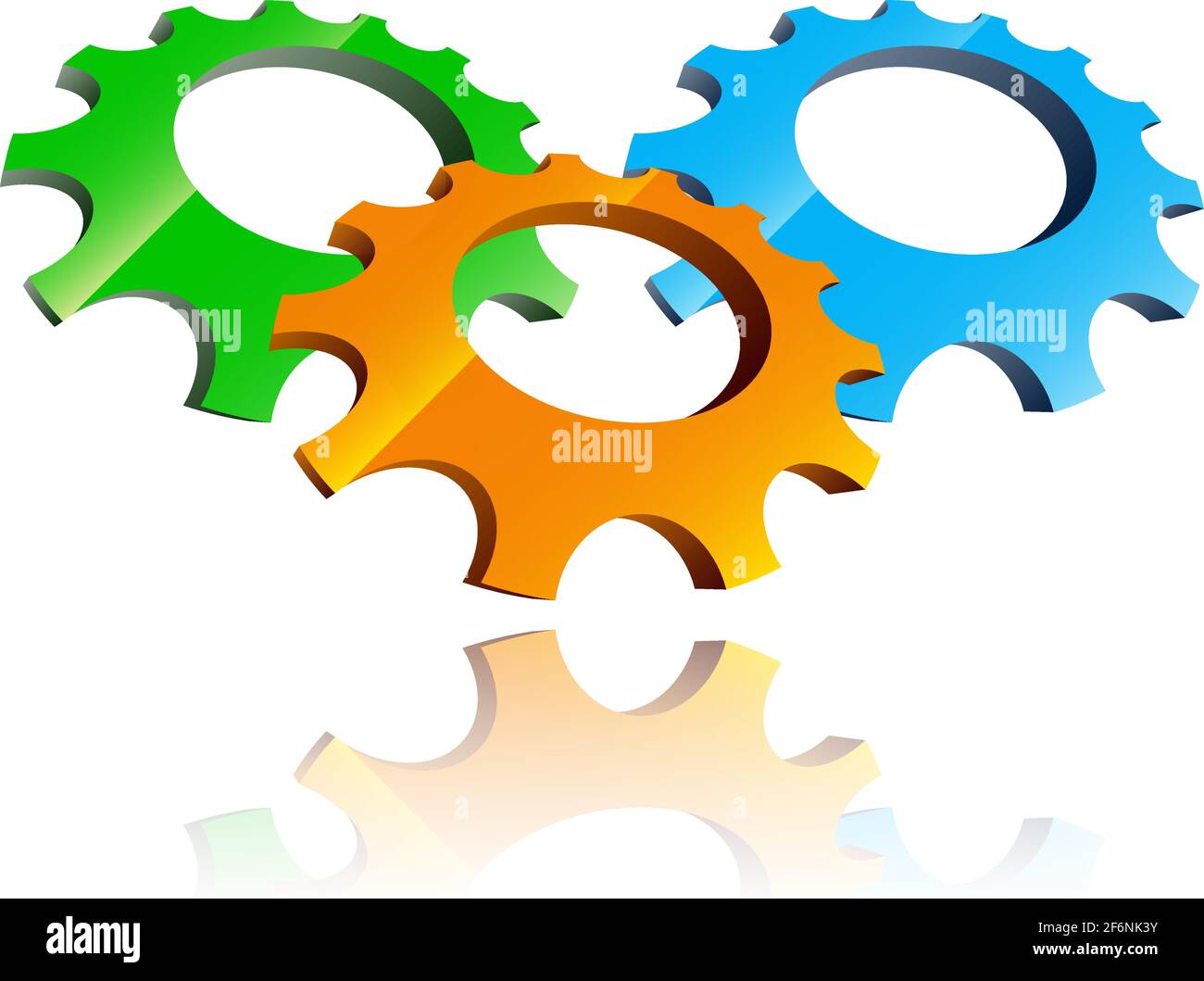 Gear, gearwheel, cogwheel icon, symbol, logo for repair, maintenance ...