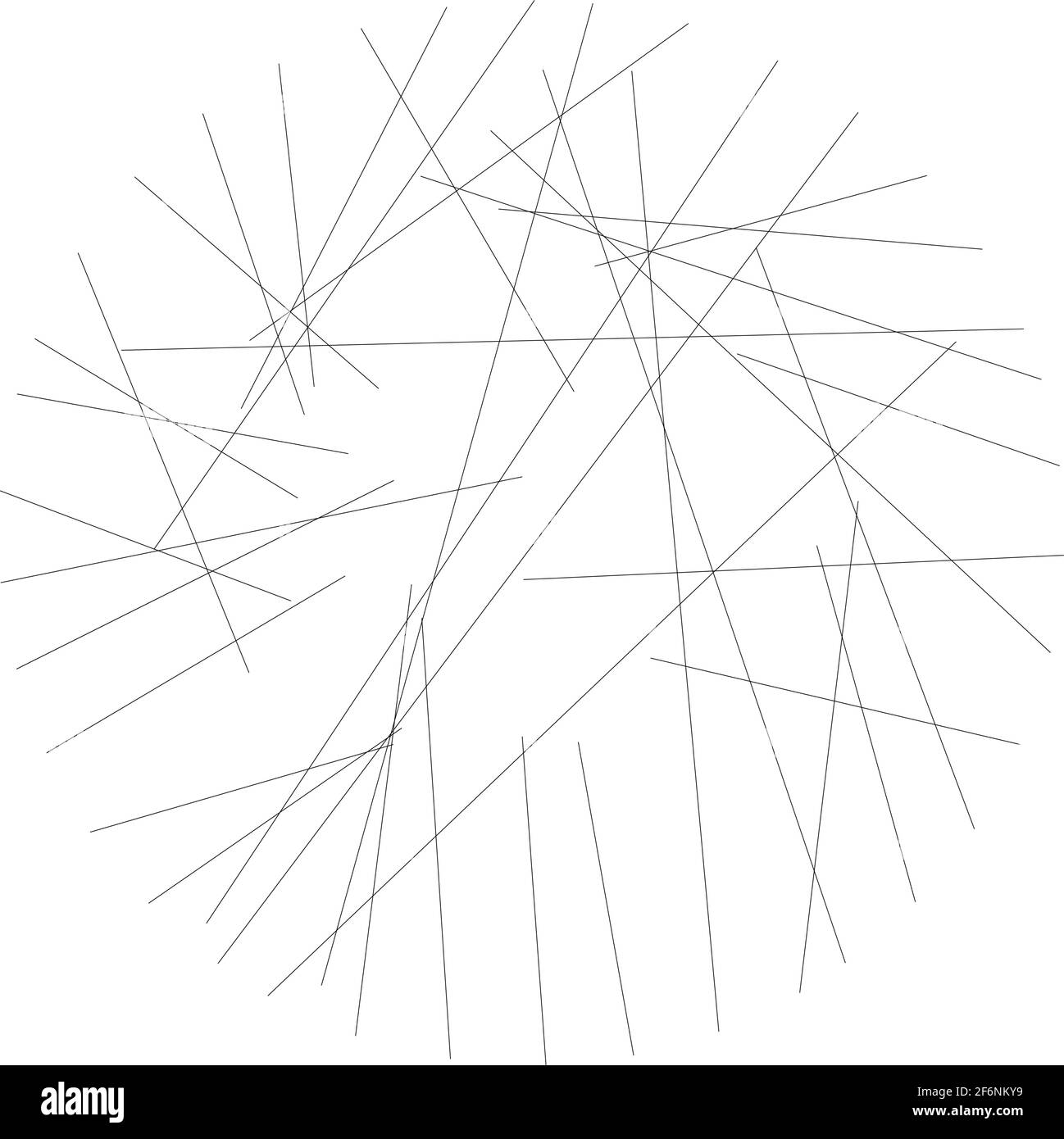 Random intersecting lines, stripes abstract geometric vector ...