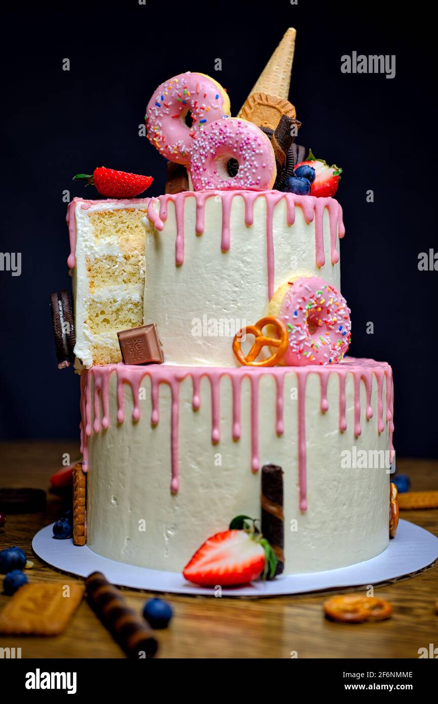 Cake Sweets Food Photography Stock Photo