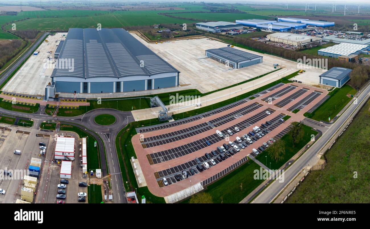 The new 660,000 sq ft Coop logistics network distribution depot