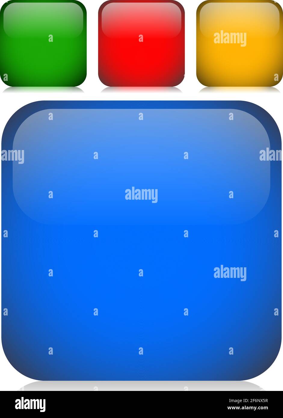 Button, badge, label and tag, banner empty, blank icon, backdrop ...