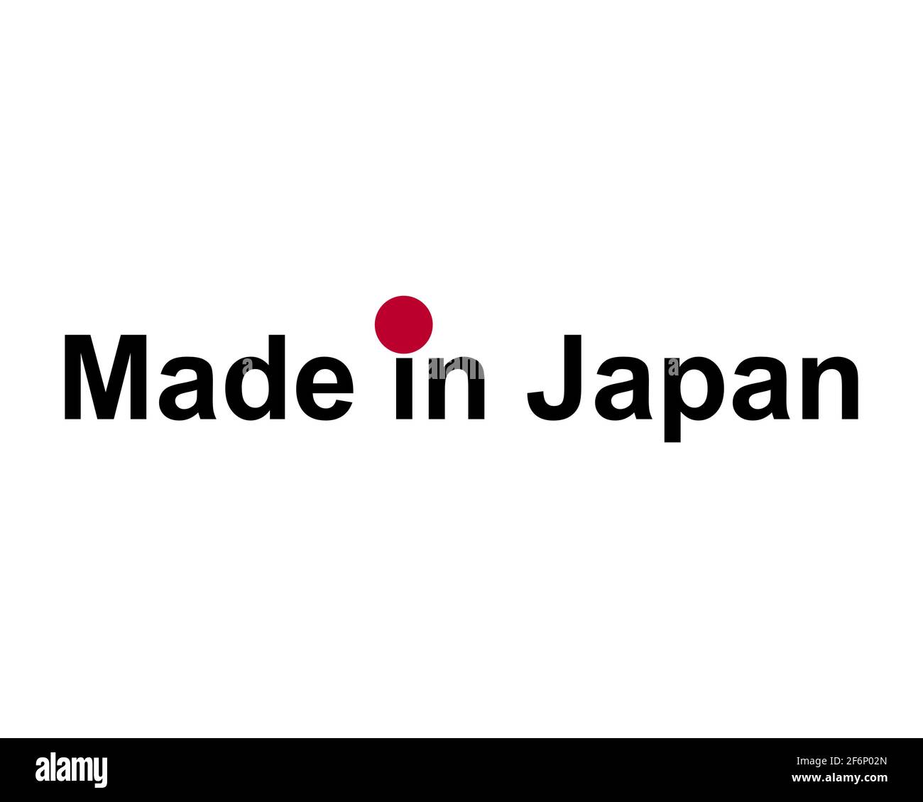 Quality seal made in Japan Stock Photo Alamy