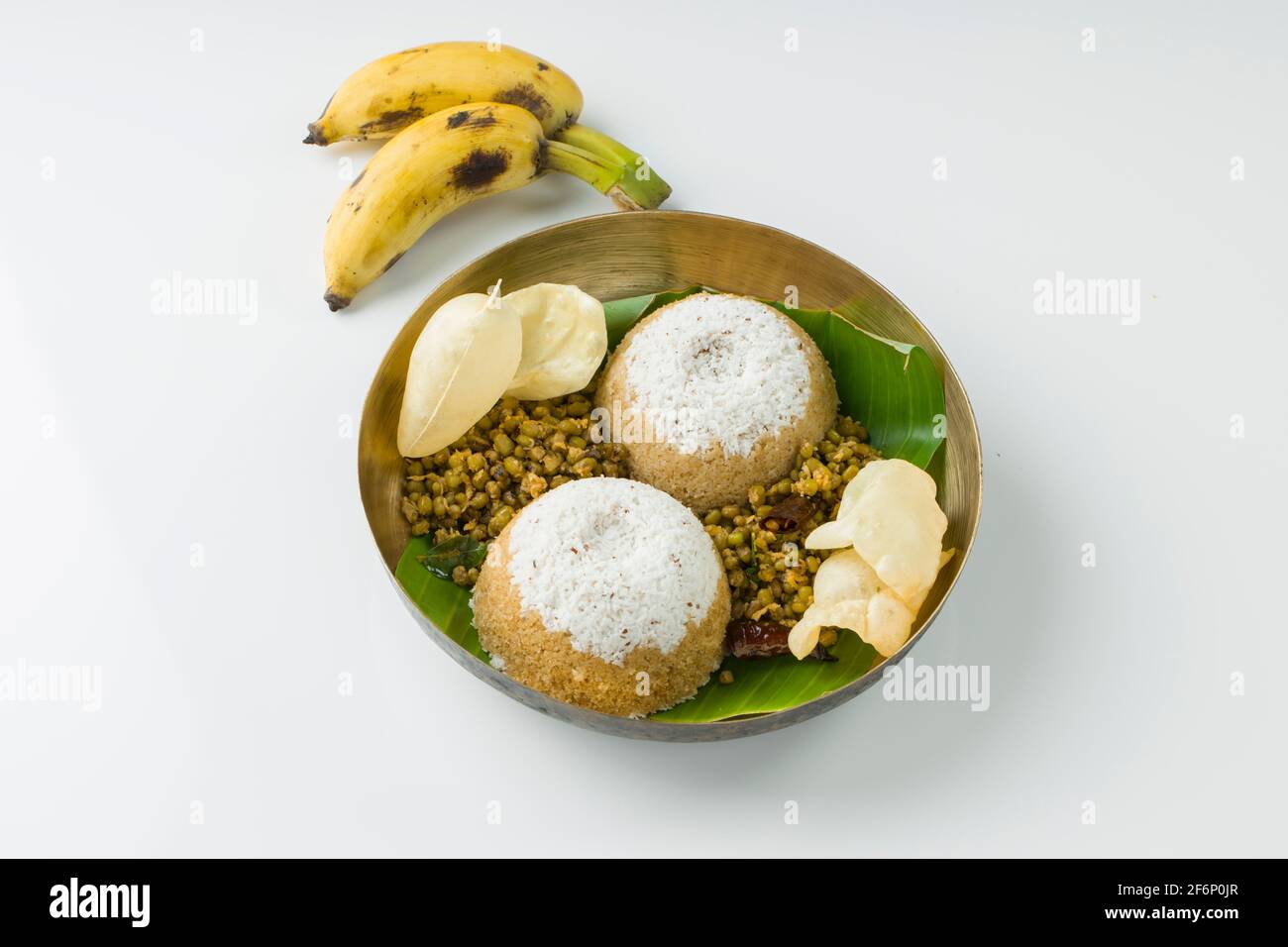 Kerala breakfast Wheat puttu,healthy steamed food which is the main