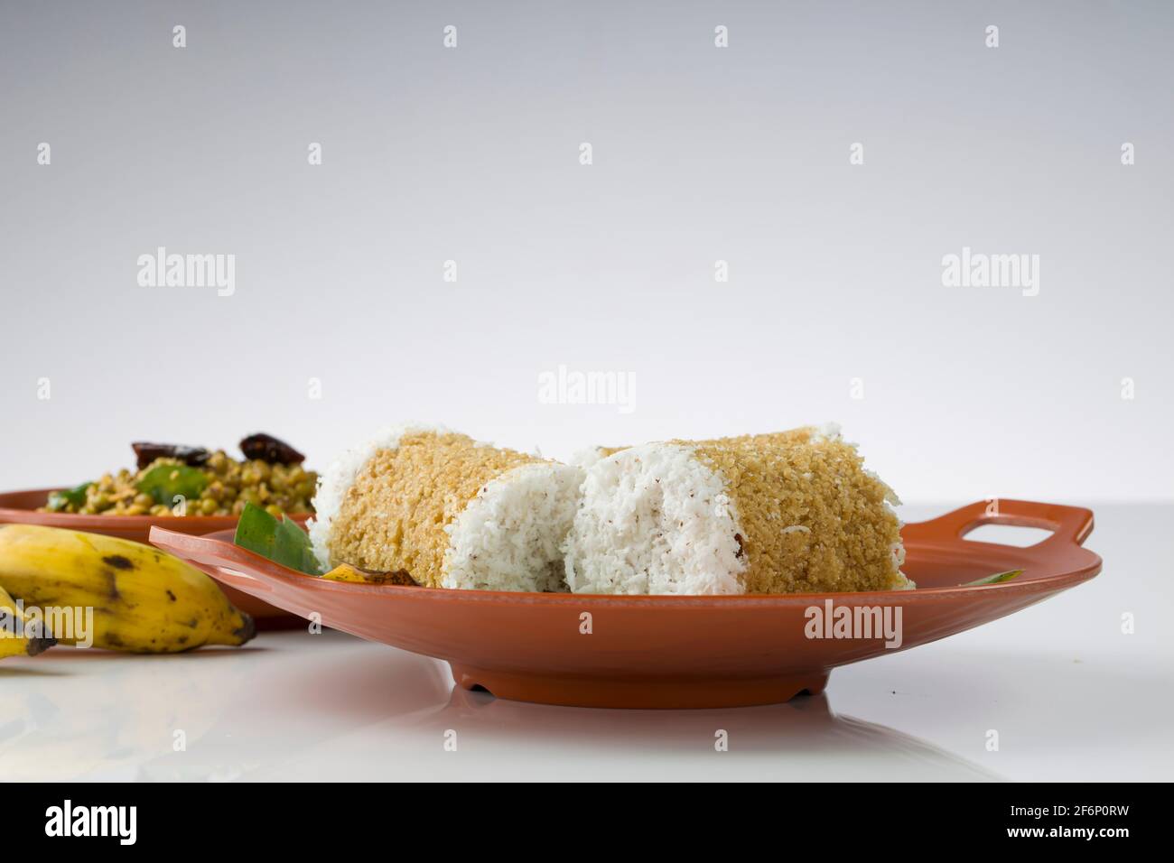 Kerala breakfast Wheat puttu,healthy steamed food which is the main