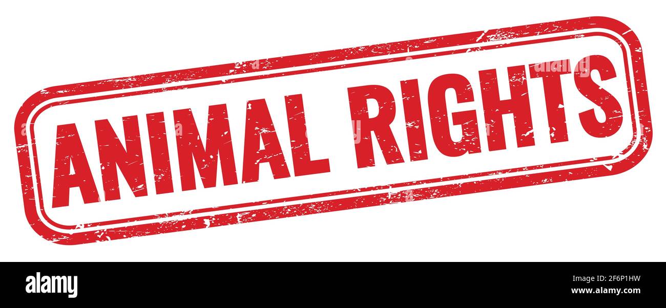 Animal rights banner Cut Out Stock Images & Pictures - Alamy