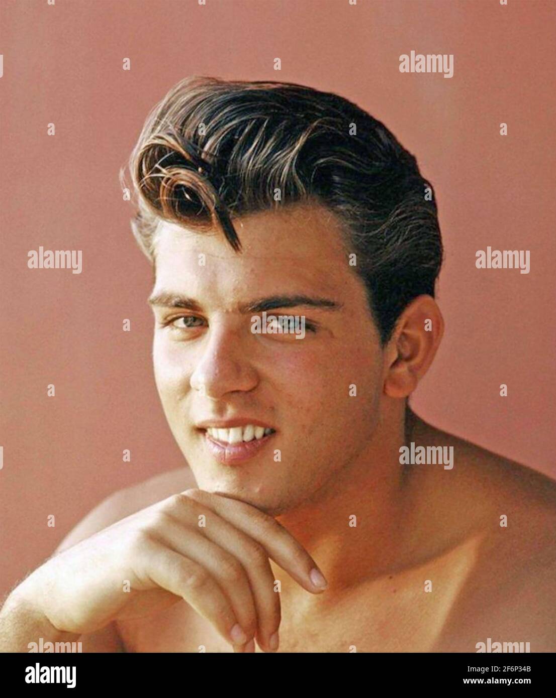 FABIAN FORTE Promotional photo of American singer and film actor about