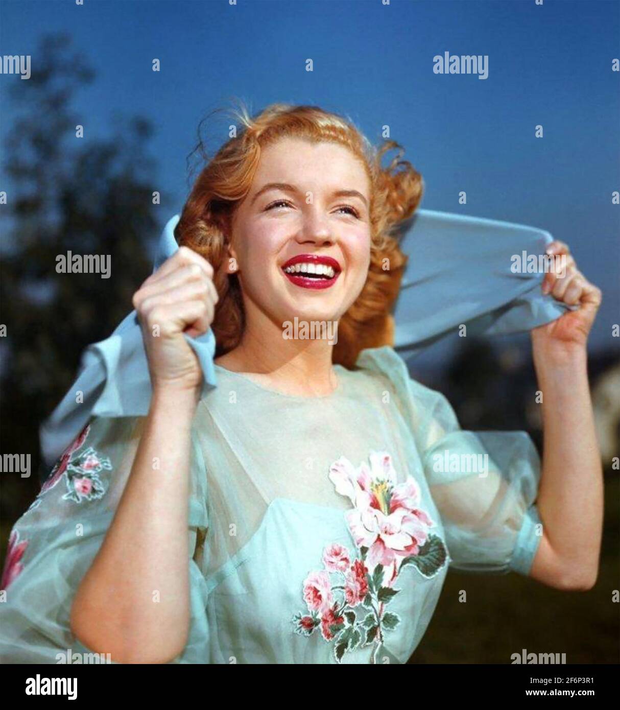 MARILYN MONROE (1926-1962) American film actress about 1945 Stock Photo