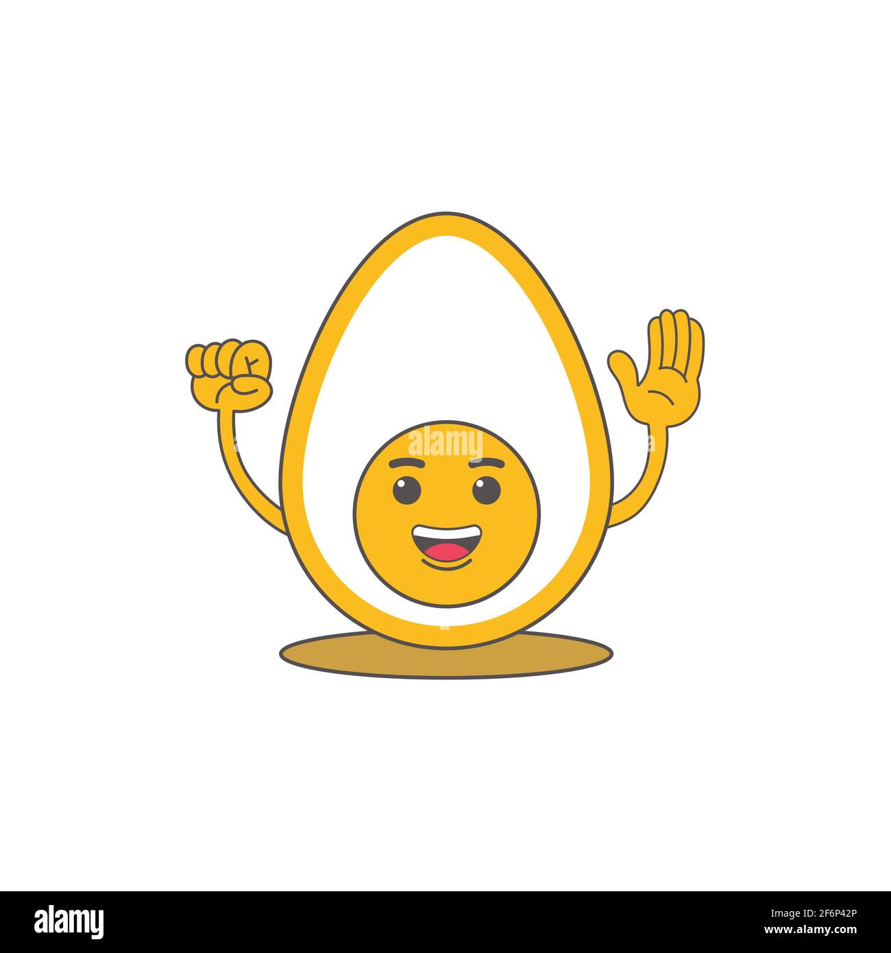 ester egg emoticon with smile faces vector image Stock Vector