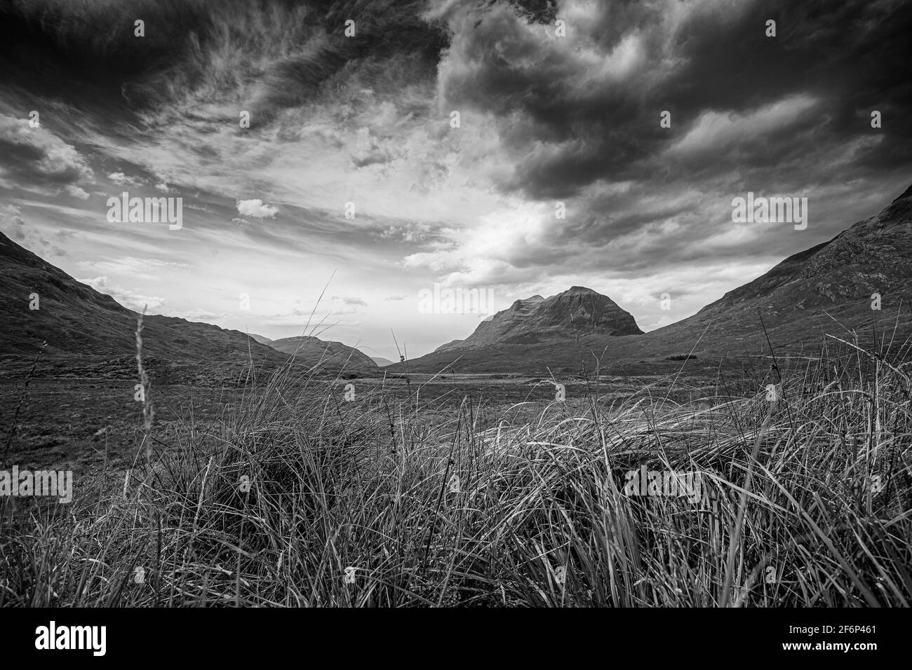 The Torridon hills, Scottish Highlands Stock Photo