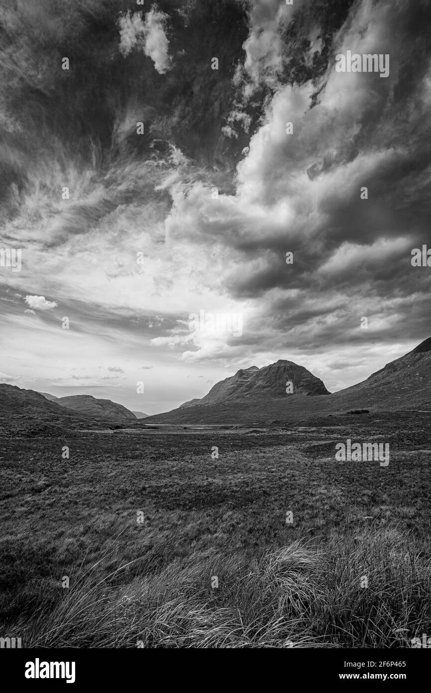 The Torridon hills, Scottish Highlands Stock Photo