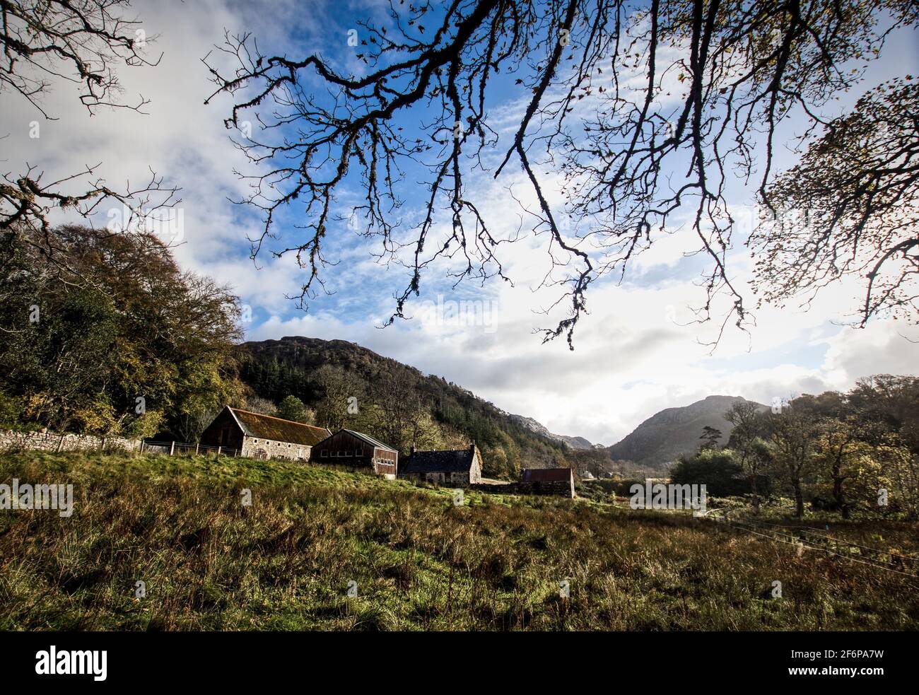 Badachro images, scottish highlands Stock Photo Alamy