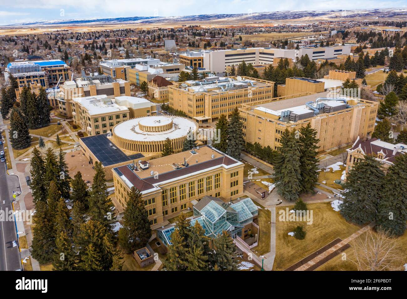 Wyoming university campus hires stock photography and images Alamy