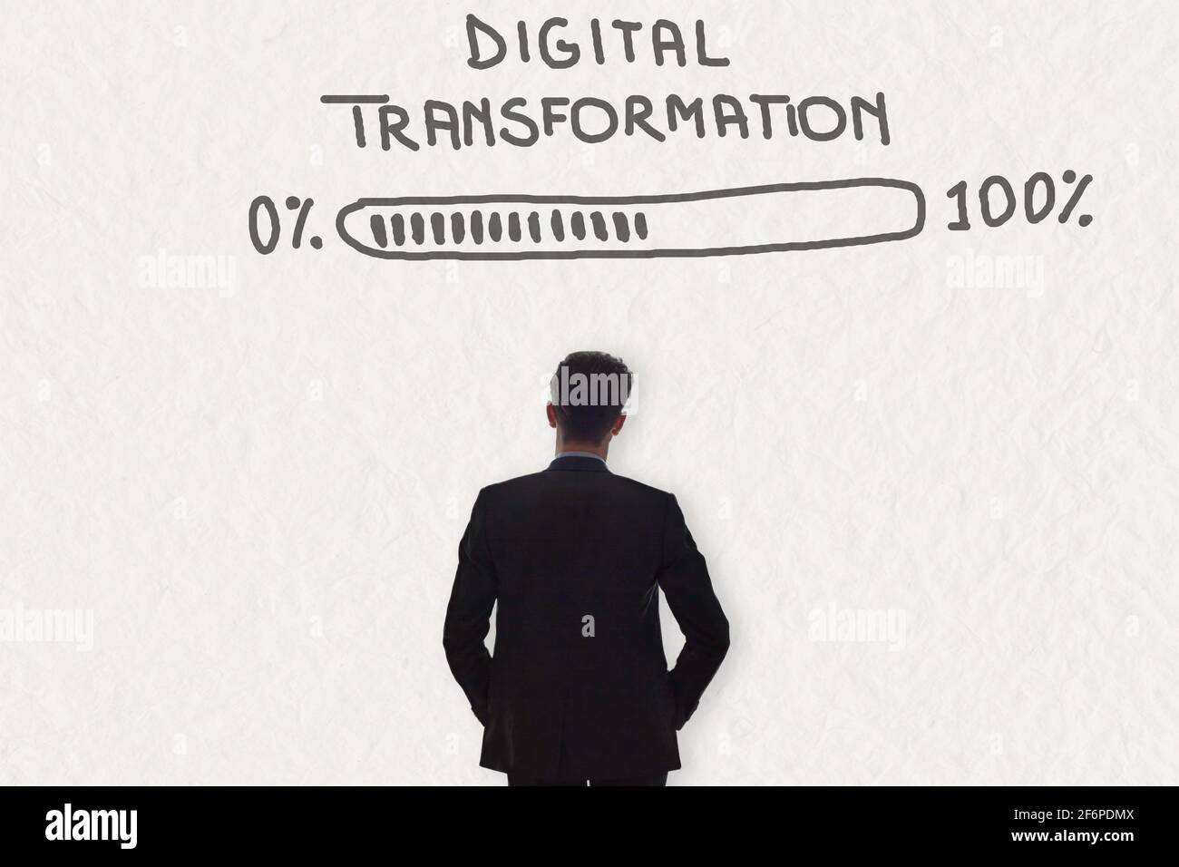 Business optimization concept. Business digital transformation concept ...