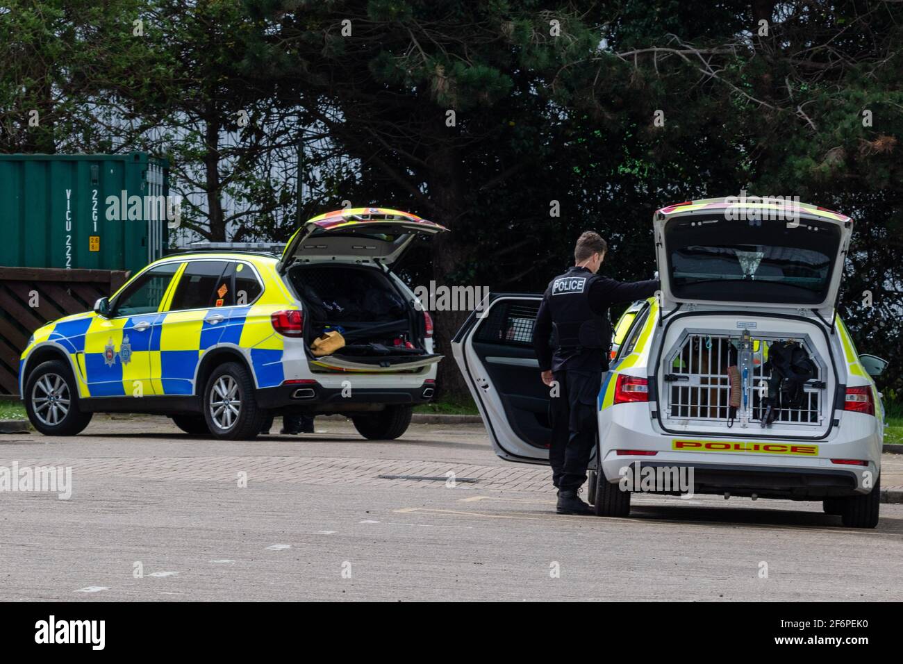 Bmw x5 police vehicle hi-res stock photography and images - Alamy