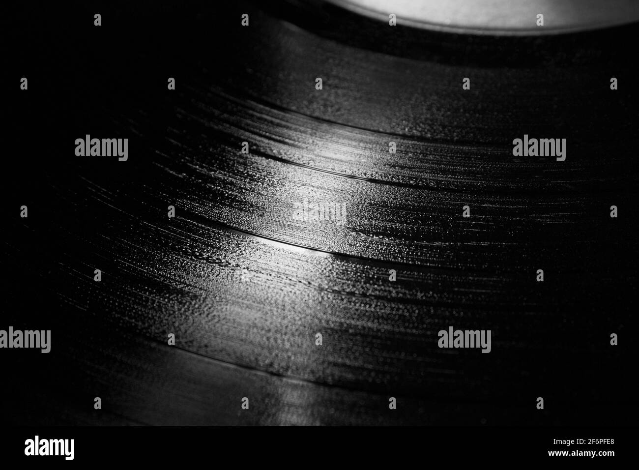 vinyl records in a dark surroundings Stock Photo Alamy