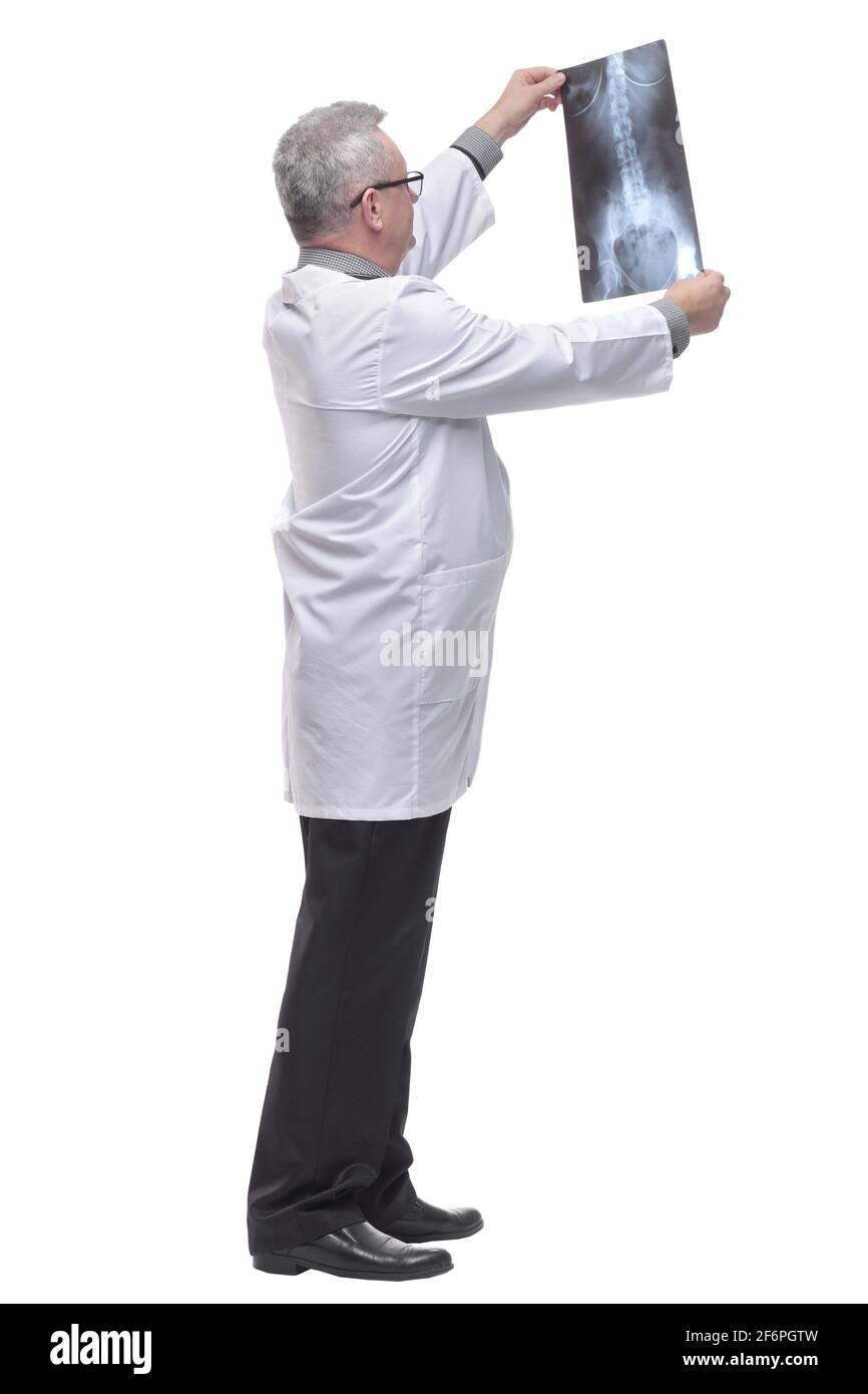 Doctor holding xray Cut Out Stock Images & Pictures - Alamy