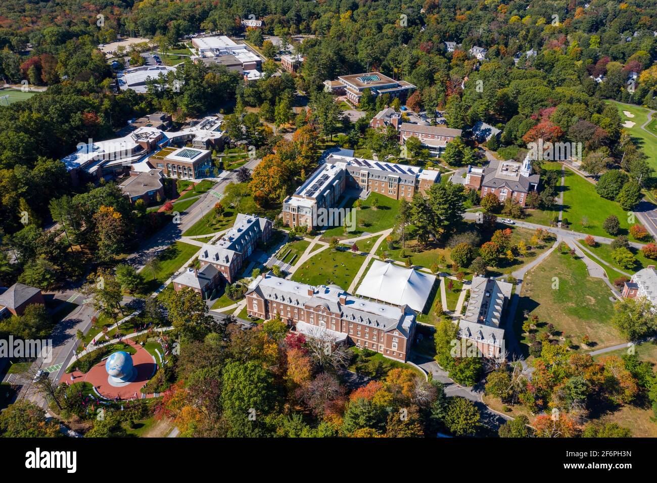 Babson College, Wellesley, MA, USA Stock Photo Alamy