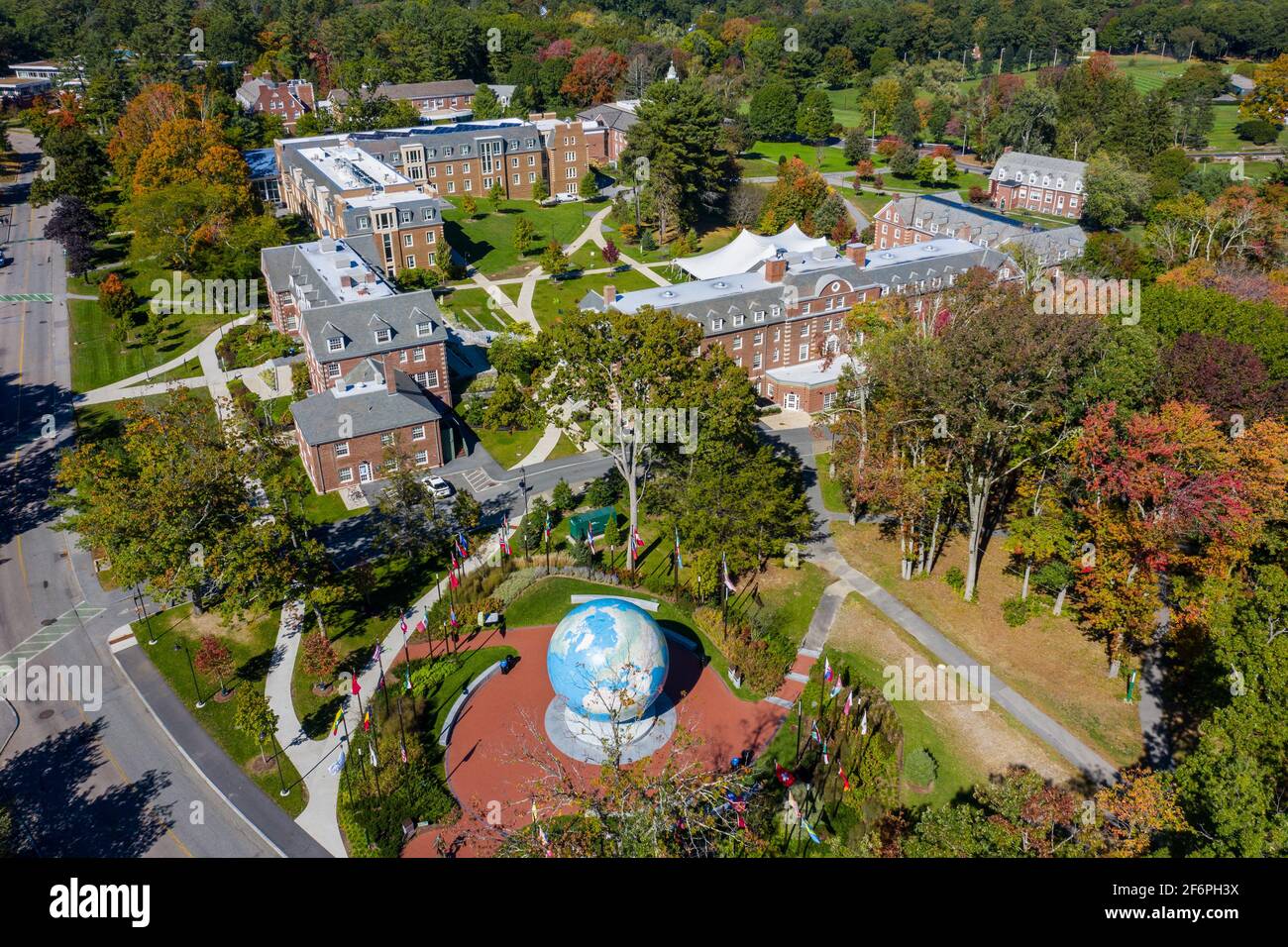 Babson College, Wellesley, MA, USA Stock Photo