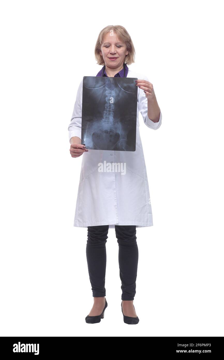 Doctor holding chest x ray Cut Out Stock Images & Pictures - Alamy