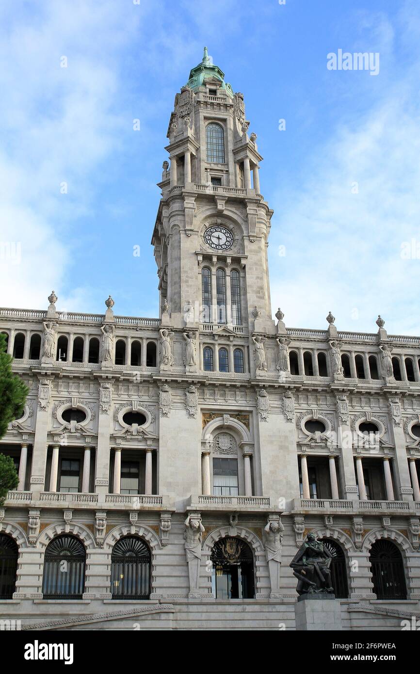 Porto City Hall Stock Photo - Alamy