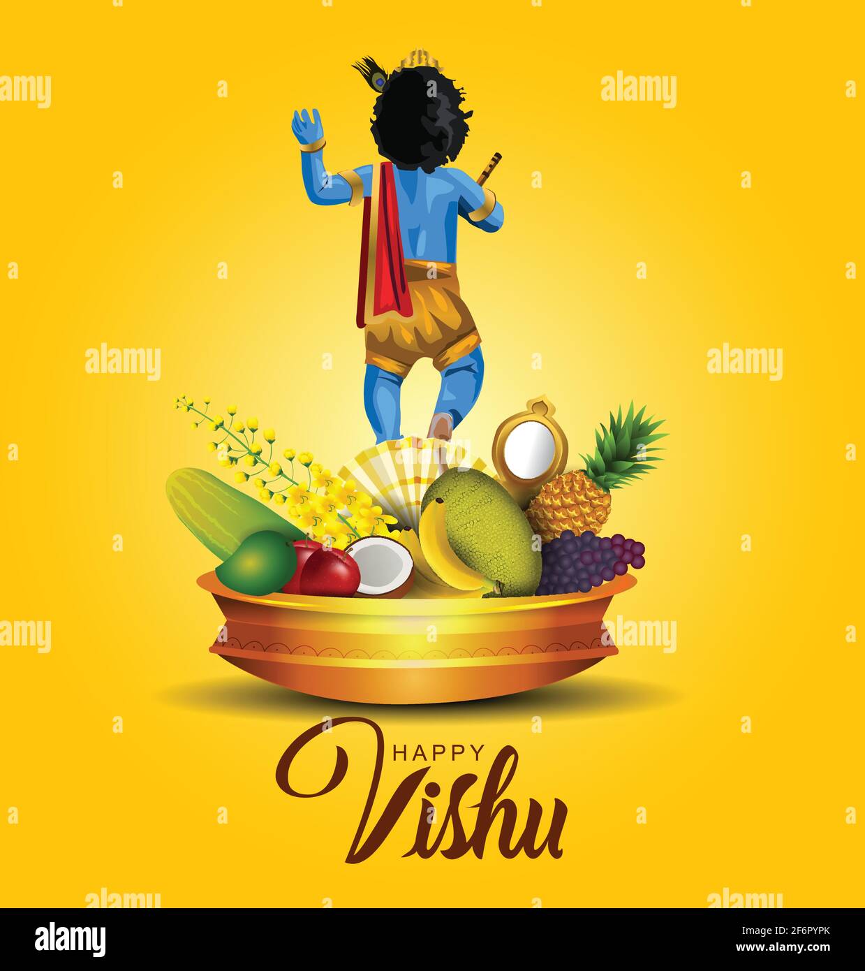 Happy Vishu greetings. April 14 Kerala festival with Vishu Kani ...