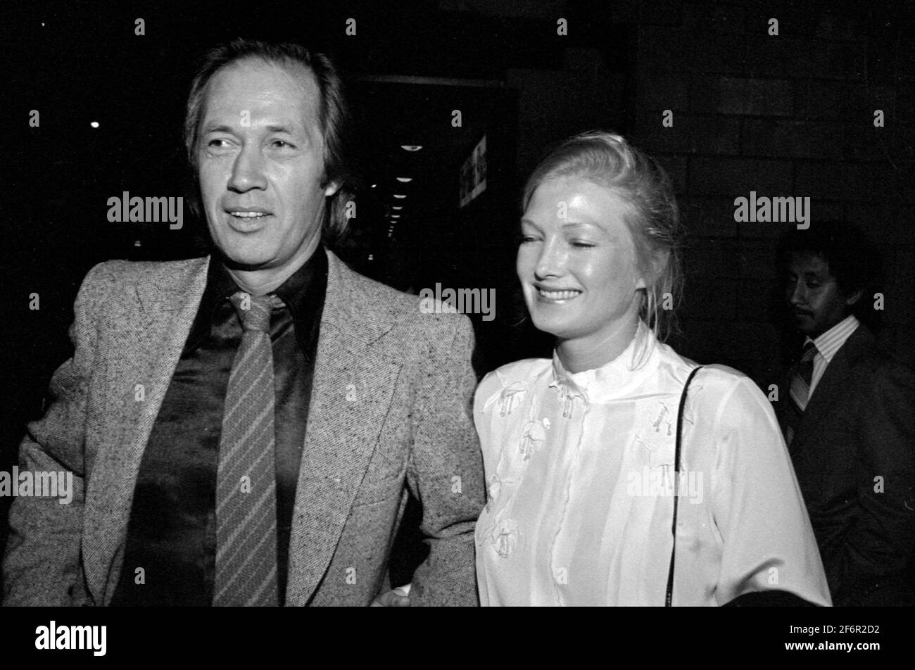 David Carradine and Gail Jensen June 16, 1982 Credit: Ralph Dominguez ...