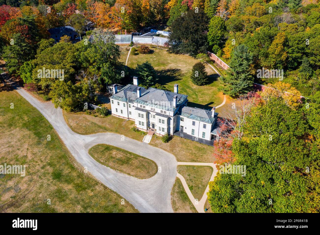 Lyman Estate, Waltham, MA, USA Stock Photo Alamy
