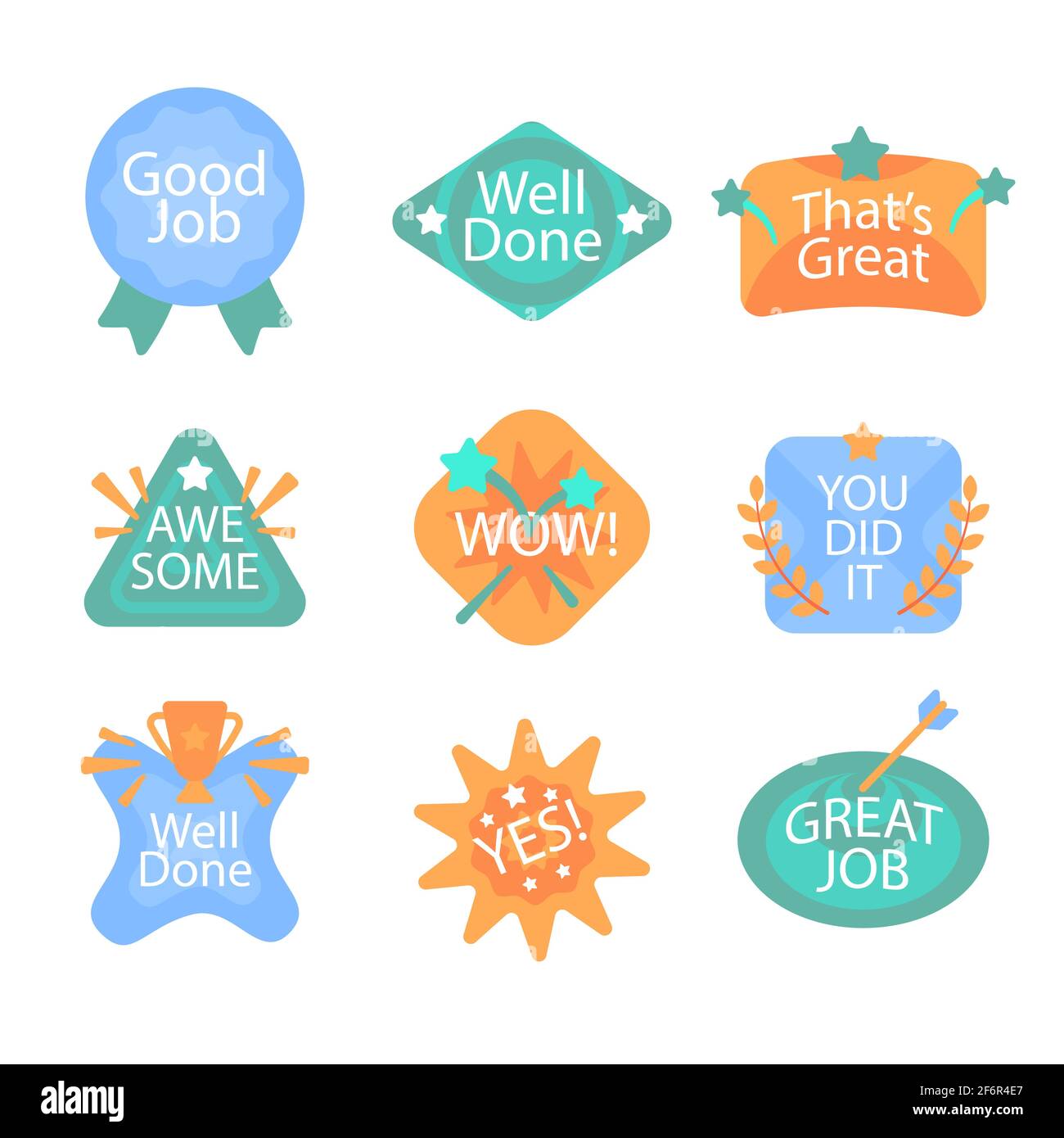 2,091 Well Done Stickers Images, Stock Photos, 3D objects, & Vectors