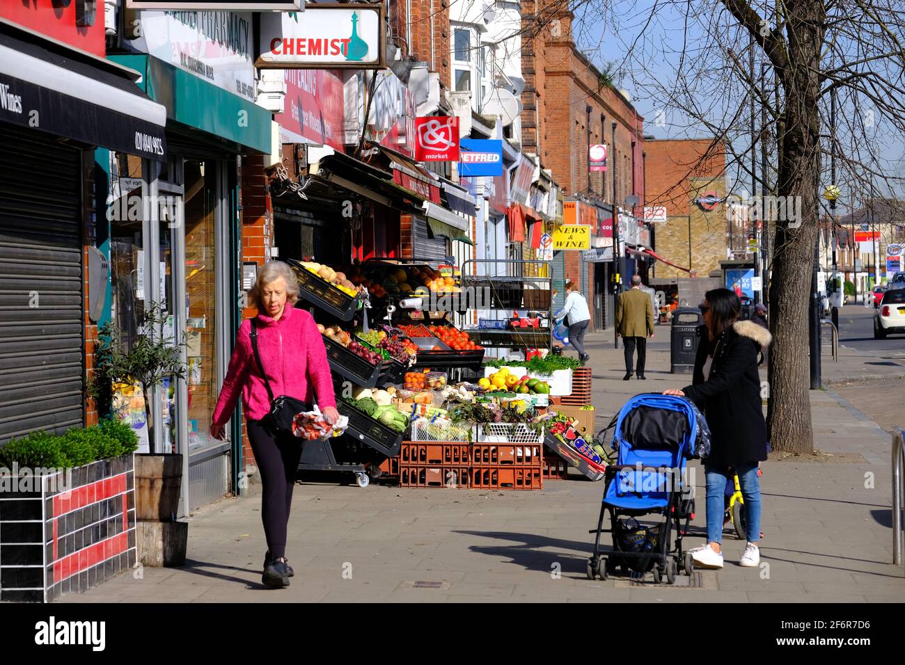 Shops, South Ealing Road, W5, London, United Kingdom Stock Photo Alamy