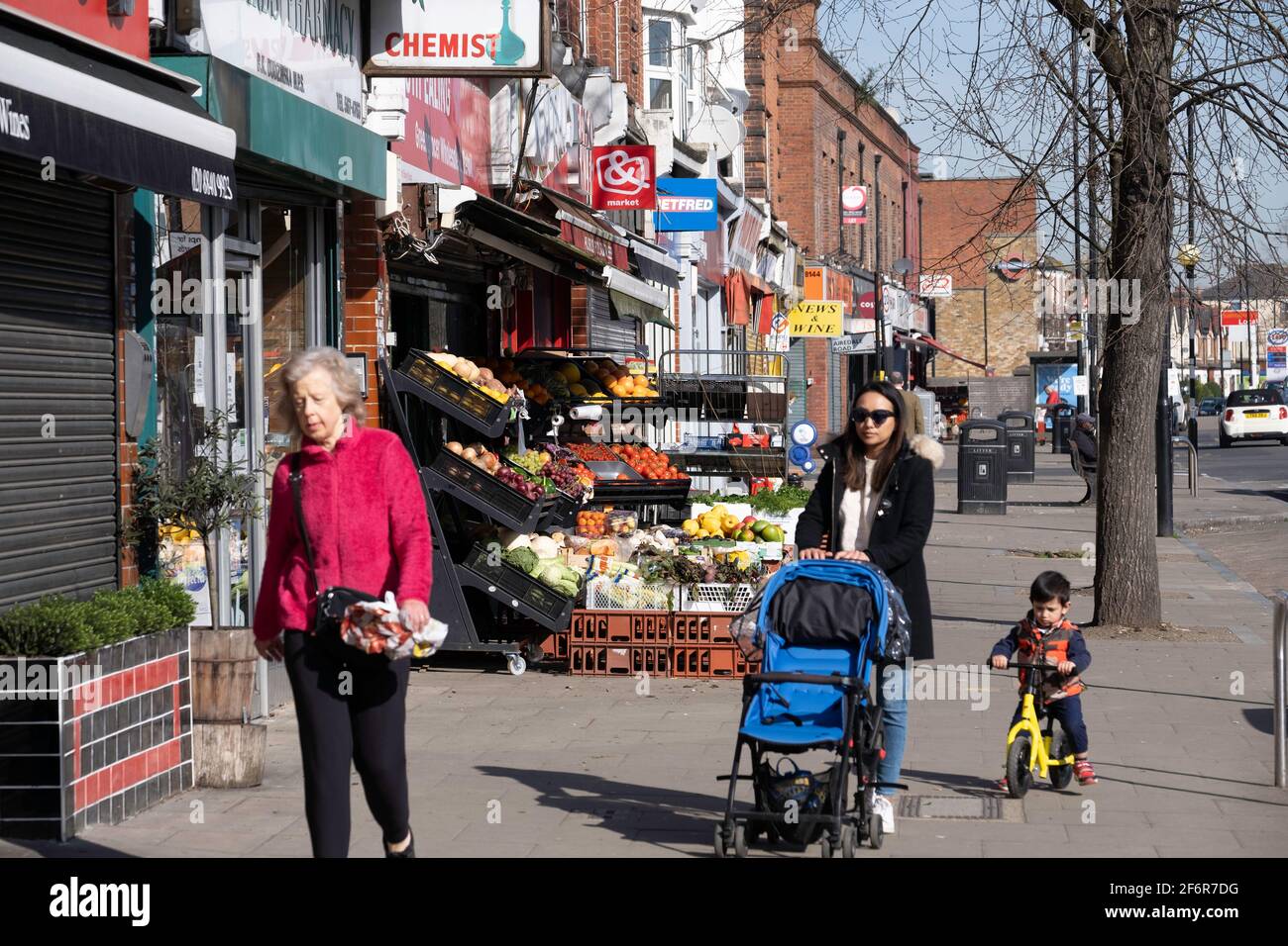 Shops, South Ealing Road, W5, London, United Kingdom Stock Photo Alamy