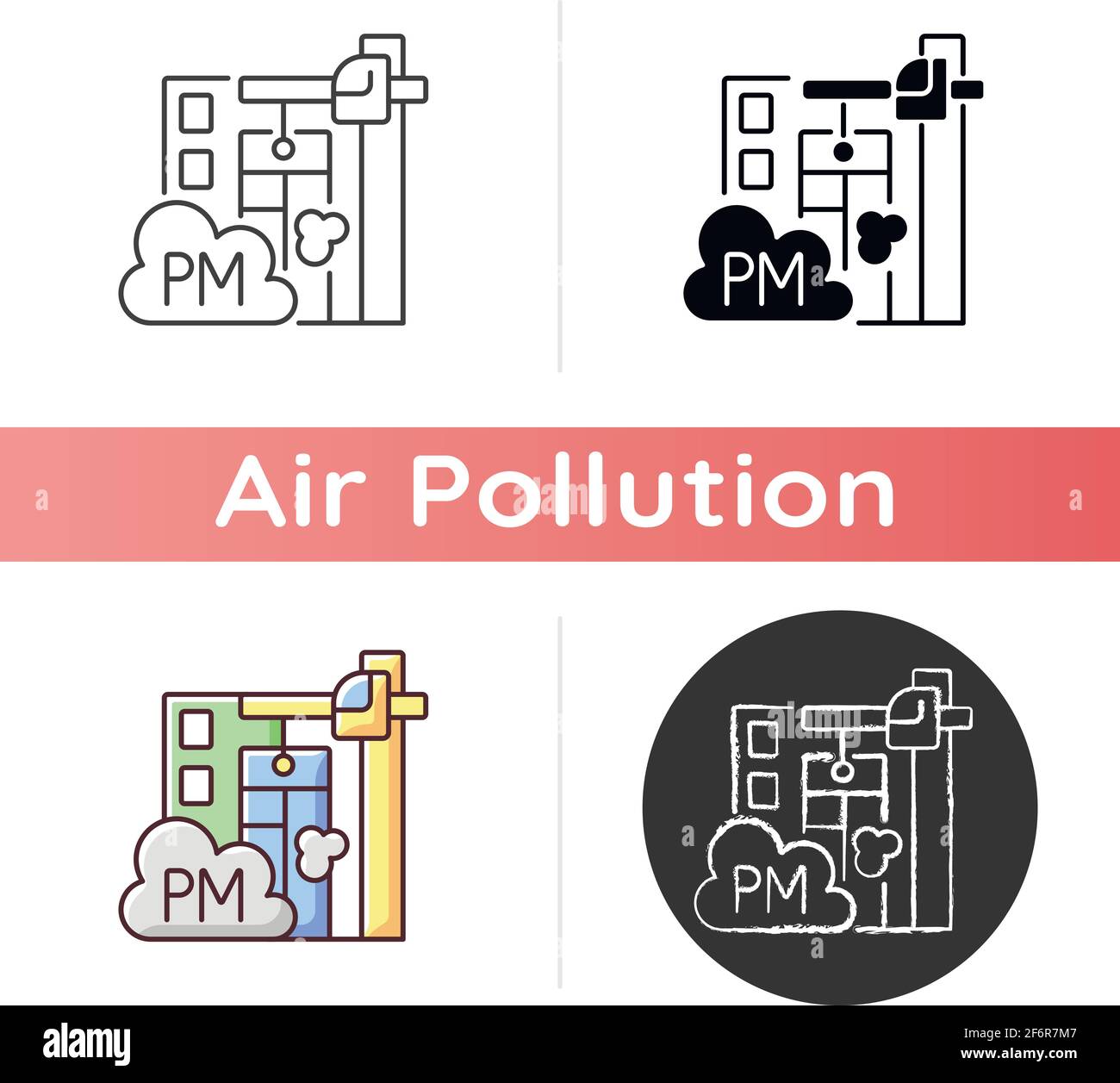 Demolition sites icon Stock Vector