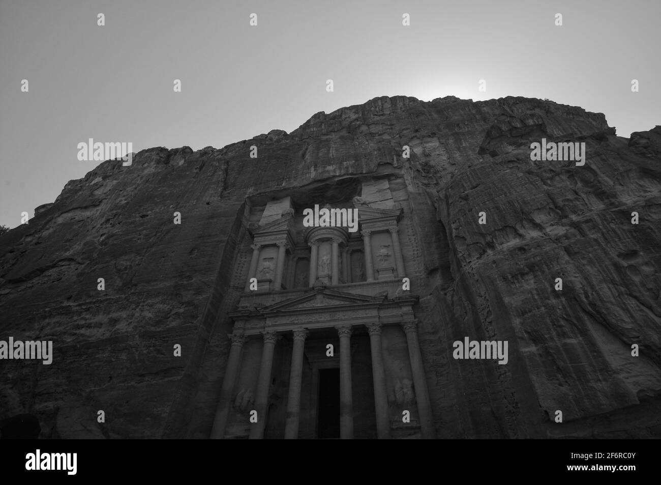 Petra jordan camel view Black and White Stock Photos & Images - Alamy