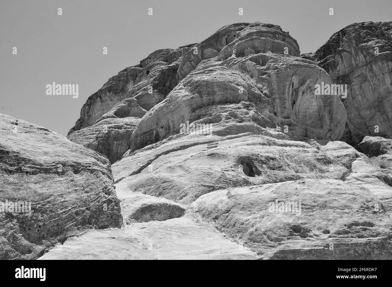 Petra viewpoint Black and White Stock Photos & Images - Alamy