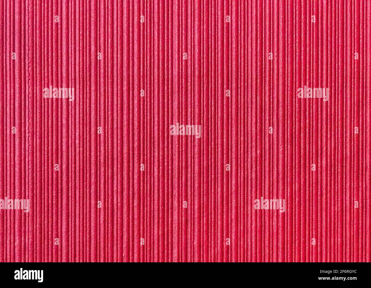 Red abstract striped pattern wallpaper background, paper texture with