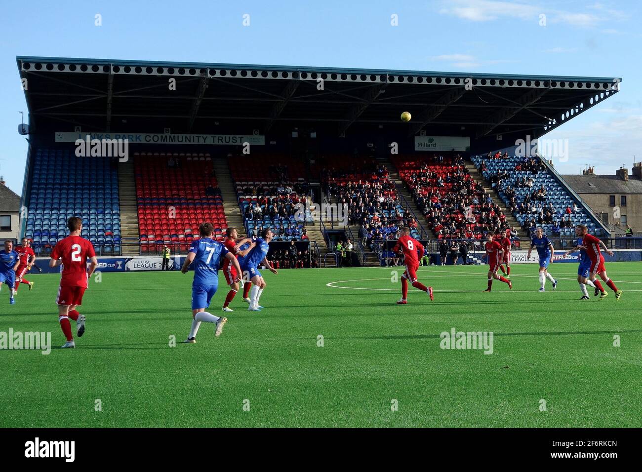 Scottish Football Grounds Stock Photo Alamy