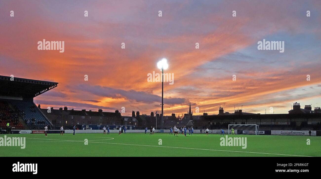 Scottish Football Grounds Stock Photo Alamy