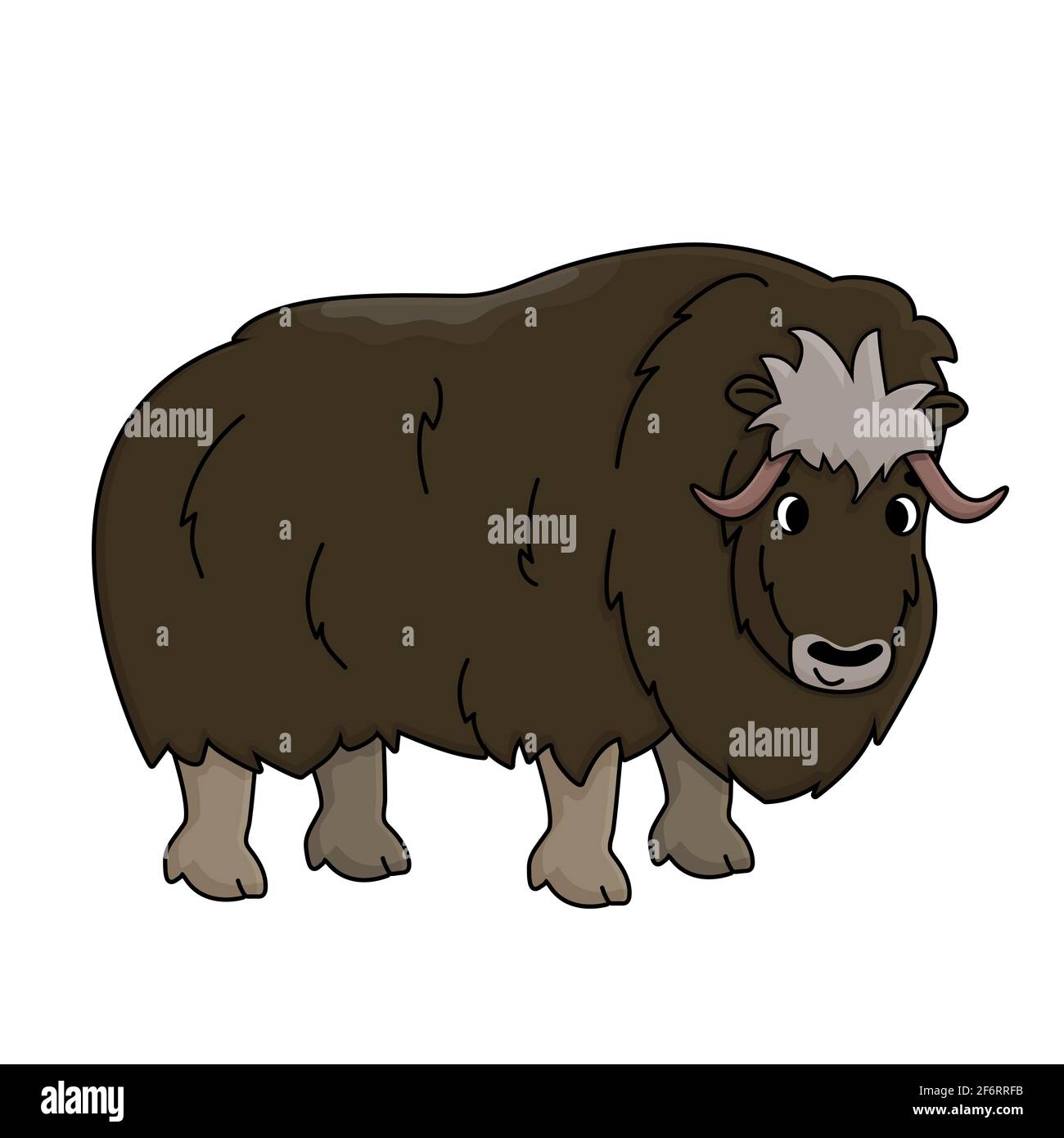 Musk Ox Clipart