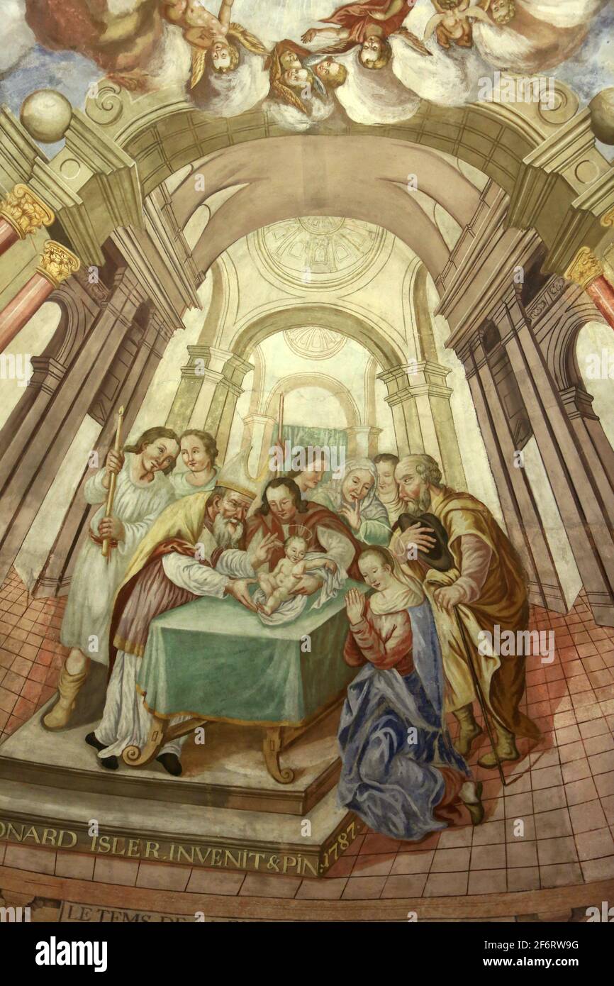 Circumcision of jesus in the temple hi-res stock photography and images ...