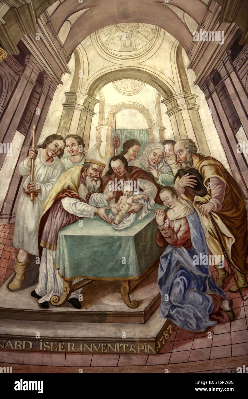 Circumcision of jesus in the temple hi-res stock photography and images ...